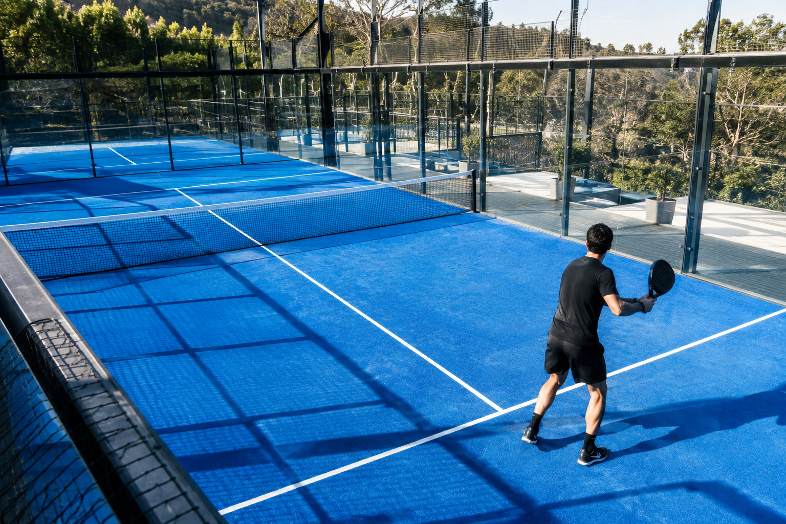 Pista de pádel al aire libre